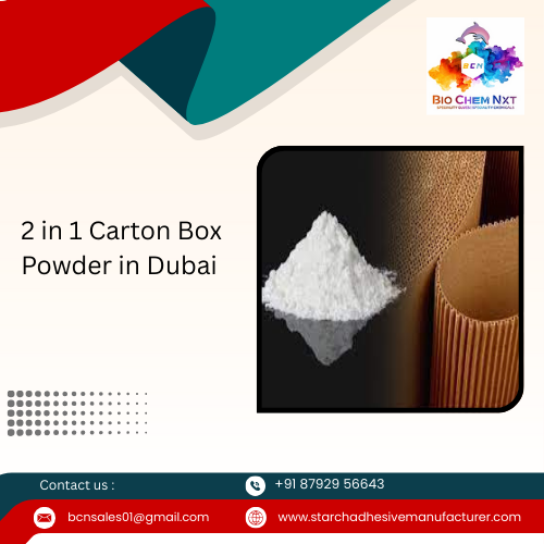 2 in 1 Carton Box Powder in Dubai 