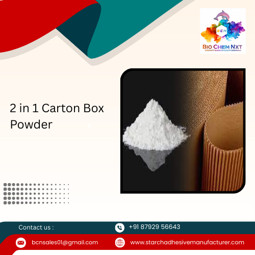 2 in 1 Carton Box Powder 
