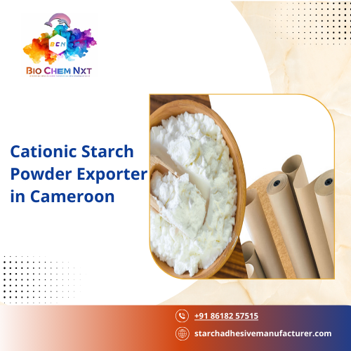 Cationic Starch Powder Exporter in Cameroon