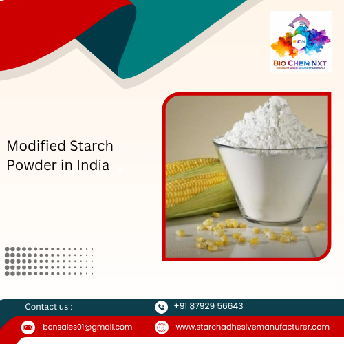 Modified Starch Powder in India