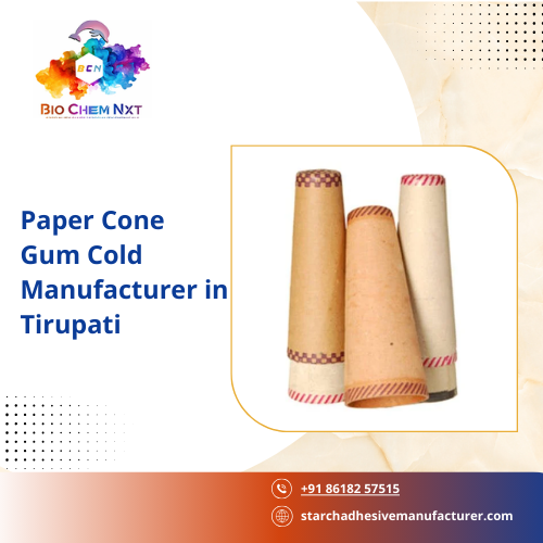 Paper Cone Gum Cold Manufacturer in Tirupati