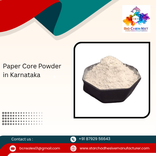 Paper Core Powder in Karnataka 