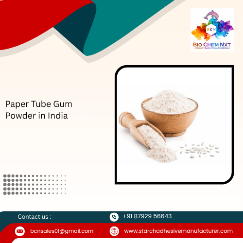 Paper Tube Gum Powder in India 