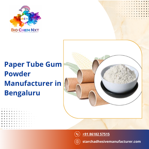 Paper Tube Gum Powder Manufacturer in Bengaluru