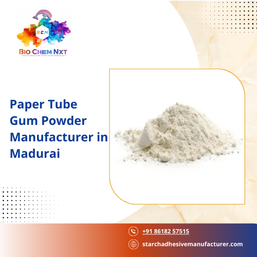 Paper Tube Gum Powder Manufacturer in Madurai