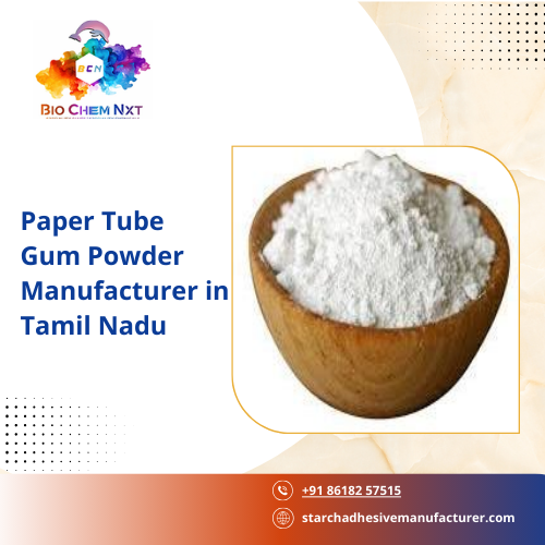 Paper Tube Gum Powder Manufacturer in Tamil Nadu