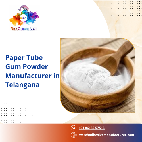 Paper Tube Gum Powder Manufacturer in Telengana
