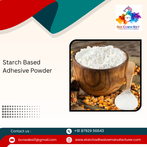 Starch Based Adhesive Powder
